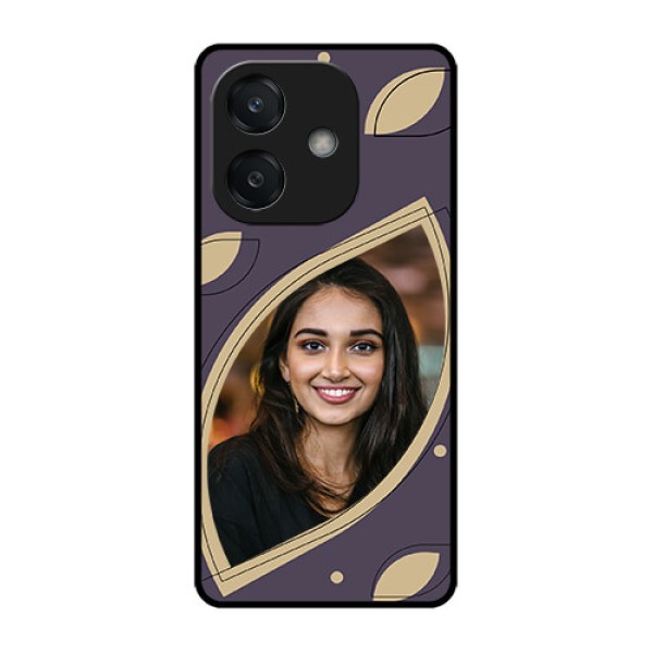 Oppo A3 5G Custom Glass Phone CaseFalling Leaf Design