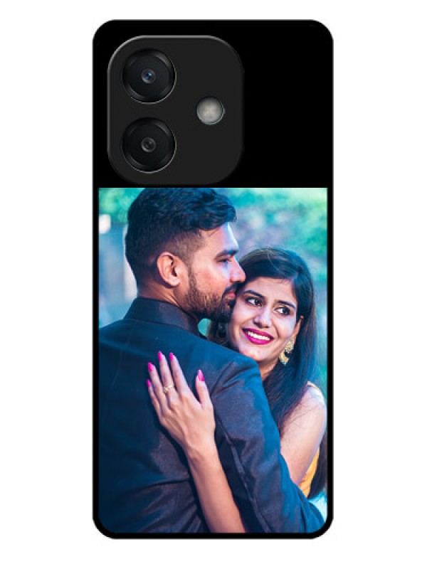 Custom Oppo A3 5G Custom Glass Phone Case - Upload Full Picture With Custom Color Design