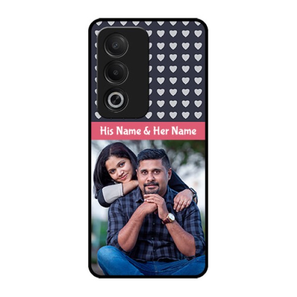 Oppo A3 Pro 5G Custom Glass Phone CaseLove Symbols Design
