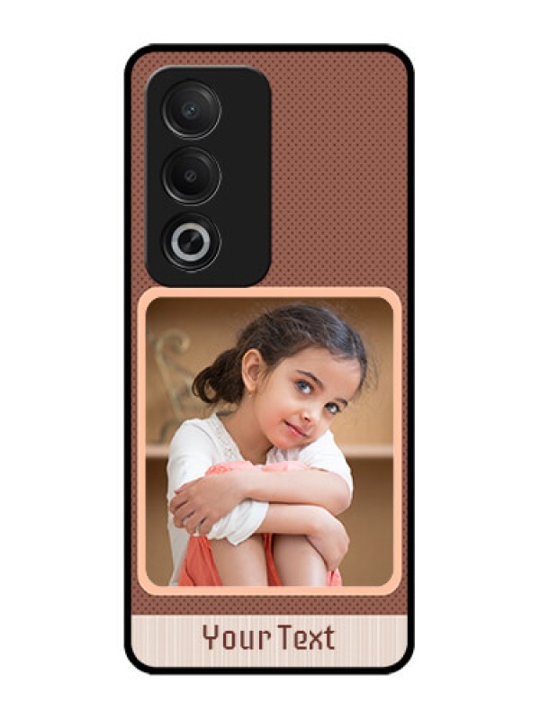 Custom Oppo A3 Pro 5G Custom Glass Phone CaseSimple Pic Upload Design