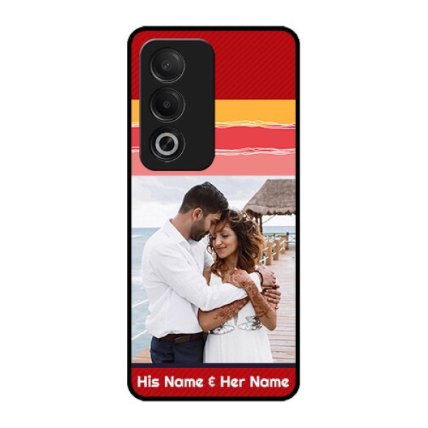 Oppo A3 Pro 5G Custom Glass Phone CaseColorful Case Design