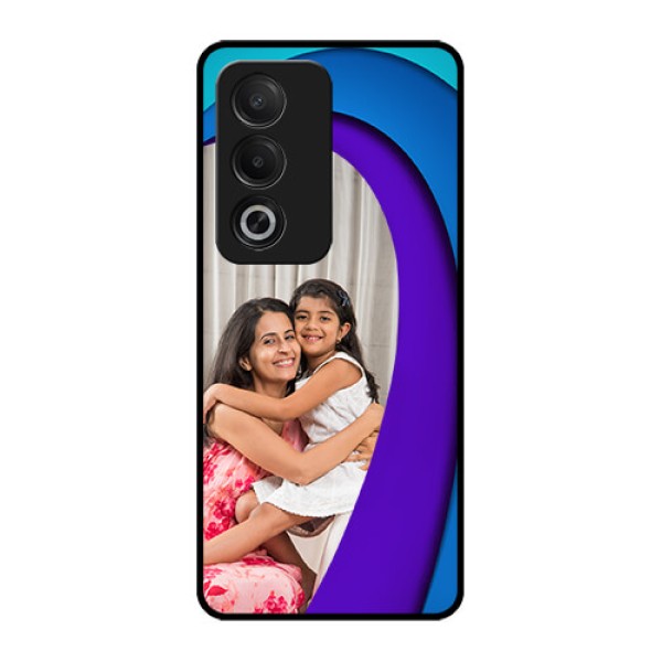 Oppo A3 Pro 5G Custom Glass Phone CaseSimple Pattern Design