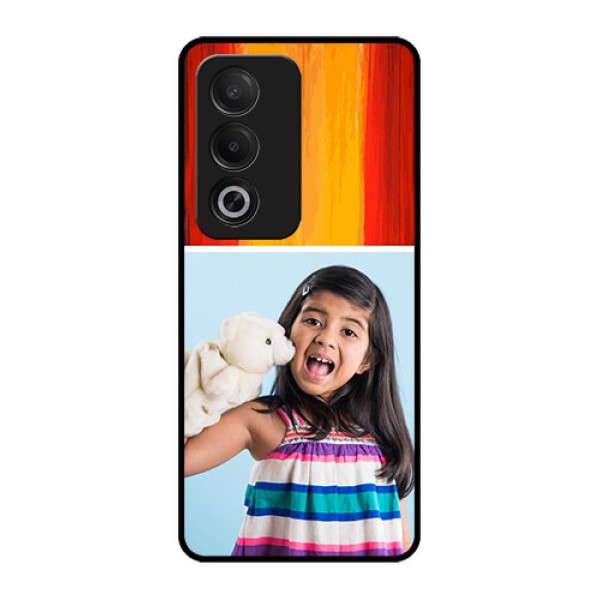 Oppo A3 Pro 5G Custom Glass Phone CaseMulti Color Design