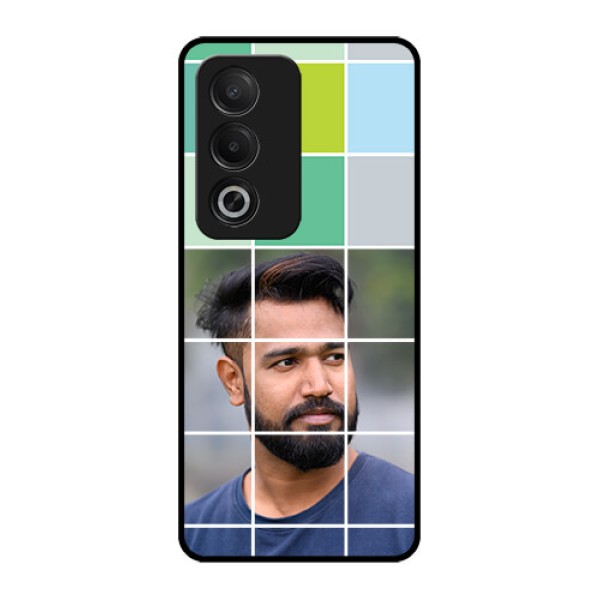Oppo A3 Pro 5G Custom Glass Phone CaseWith White Box Pattern Oppo A3 Pro 5G Custom Glass Phone CaseWith White Box Pattern