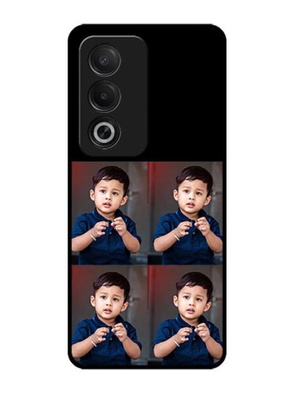 Custom Oppo A3 Pro 5G Custom Glass Phone Case4 Image Holder Design