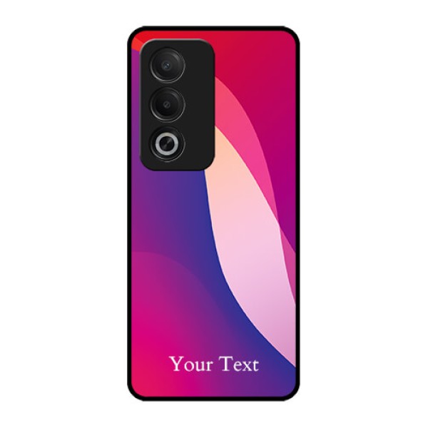 Oppo A3 Pro 5G Custom Glass Phone CaseDigital Abstract Overlap Design Oppo A3 Pro 5G Custom Glass Phone CaseDigital Abstract Overlap Design