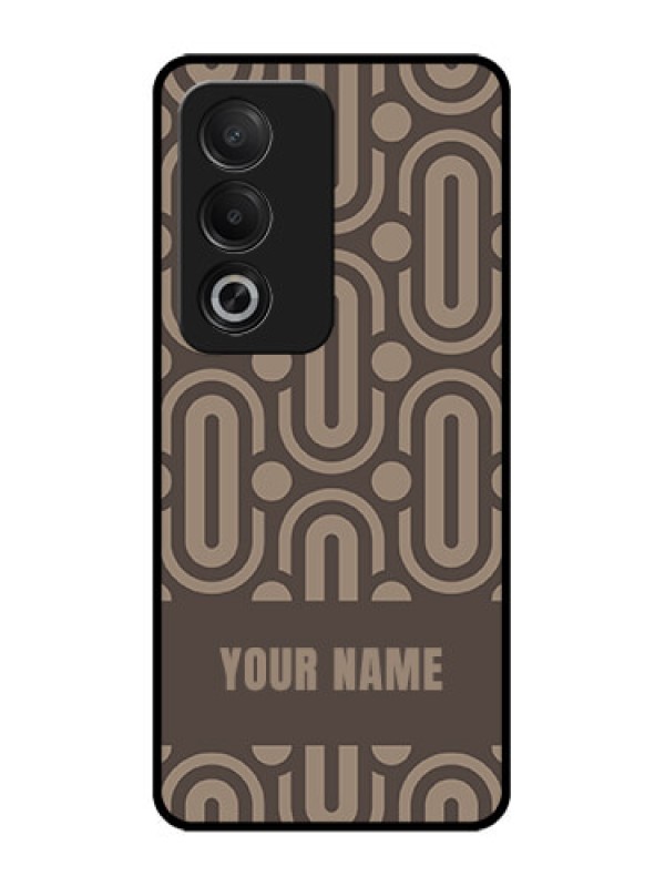 Custom Oppo A3 Pro 5G Custom Glass Phone CaseCaptivating Zero Pattern Design