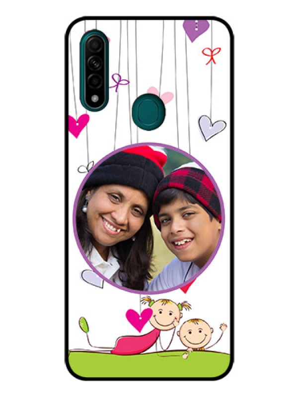 Custom Oppo A31 Photo Printing on Glass Case  - Cute Kids Phone Case Design