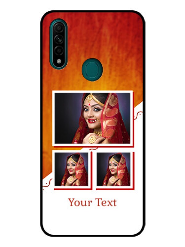 Custom Oppo A31 Custom Glass Phone Case  - Wedding Memories Design  