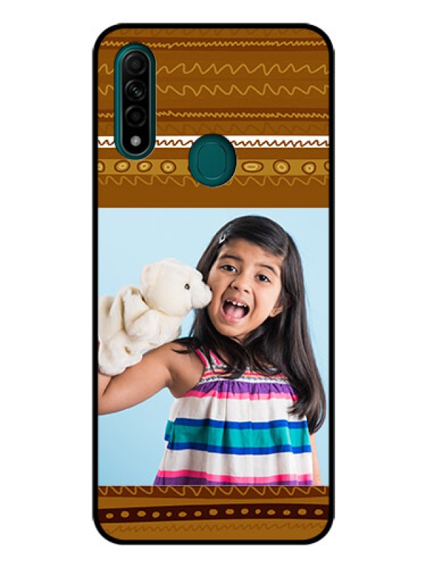 Custom Oppo A31 Custom Glass Phone Case  - Friends Picture Upload Design 