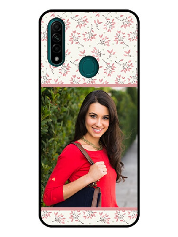 Custom Oppo A31 Custom Glass Phone Case  - Premium Floral Design