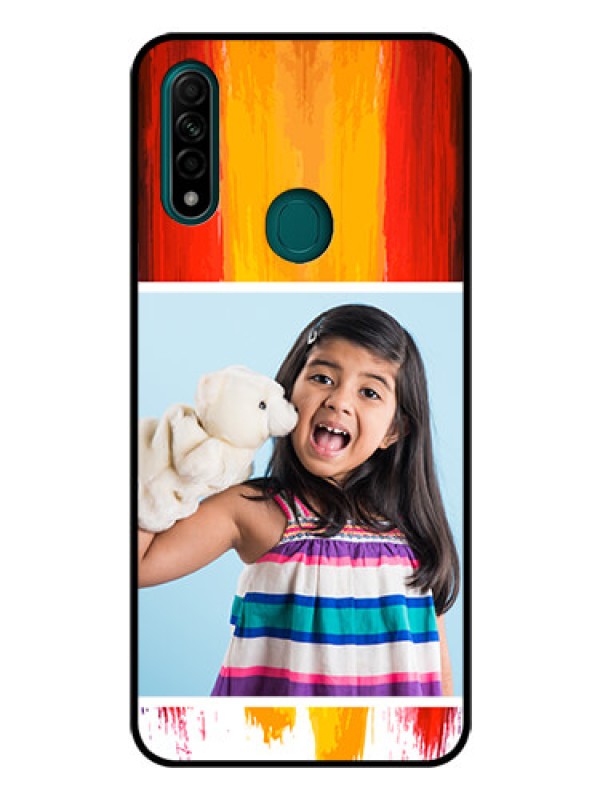 Custom Oppo A31 Personalized Glass Phone Case  - Multi Color Design