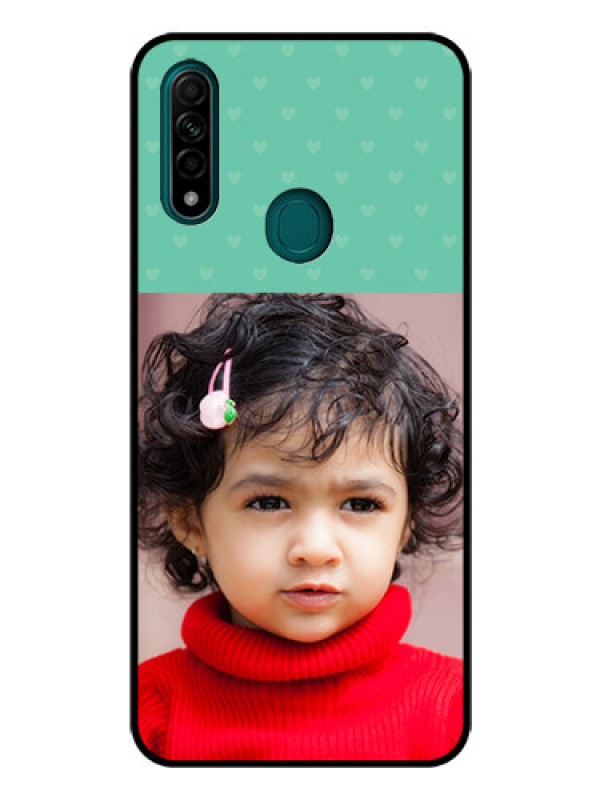 Custom Oppo A31 Custom Glass Phone Case  - Lovers Picture Design