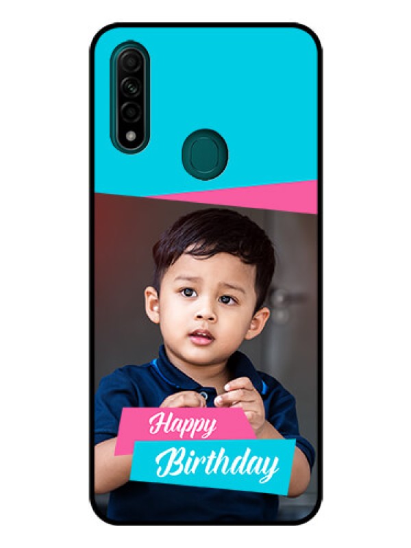 Custom Oppo A31 Personalized Glass Phone Case  - Image Holder with 2 Color Design