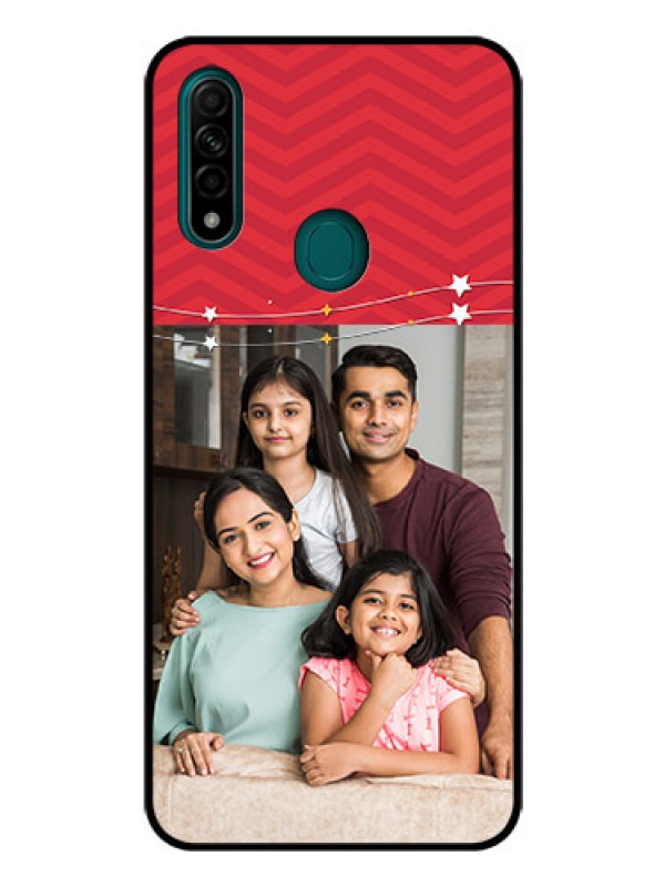 Custom Oppo A31 Personalized Glass Phone Case  - Happy Family Design