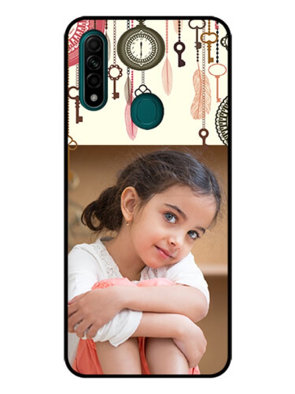 Custom Oppo A31 Custom Glass Mobile Case  - Boho Style Design