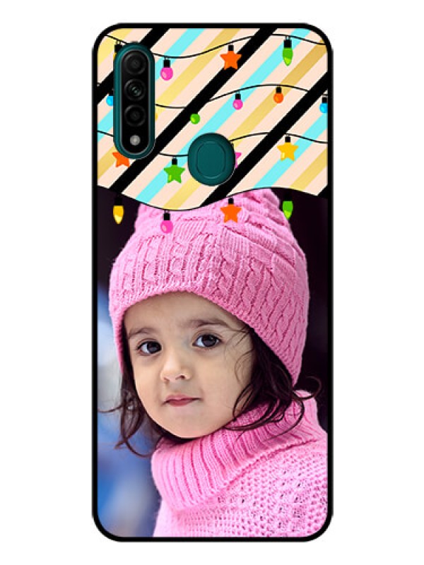 Custom Oppo A31 Custom Glass Mobile Case  - Lights Hanging Design