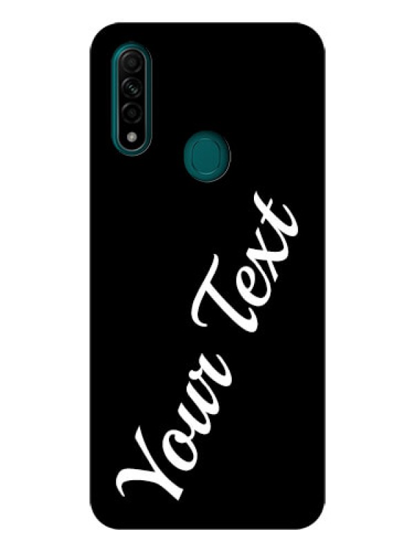 Custom Oppo A31 Custom Glass Mobile Cover with Your Name