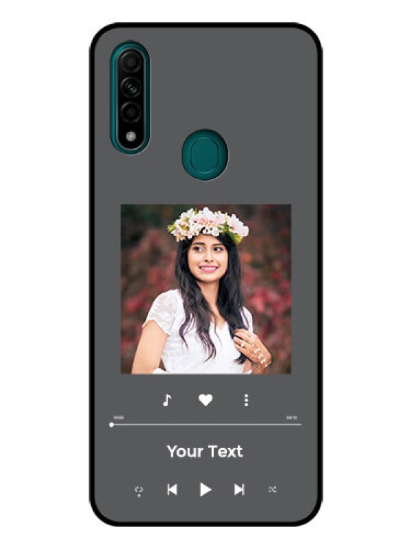 Custom Oppo A31 Custom Glass Mobile Case - Play The Music Design