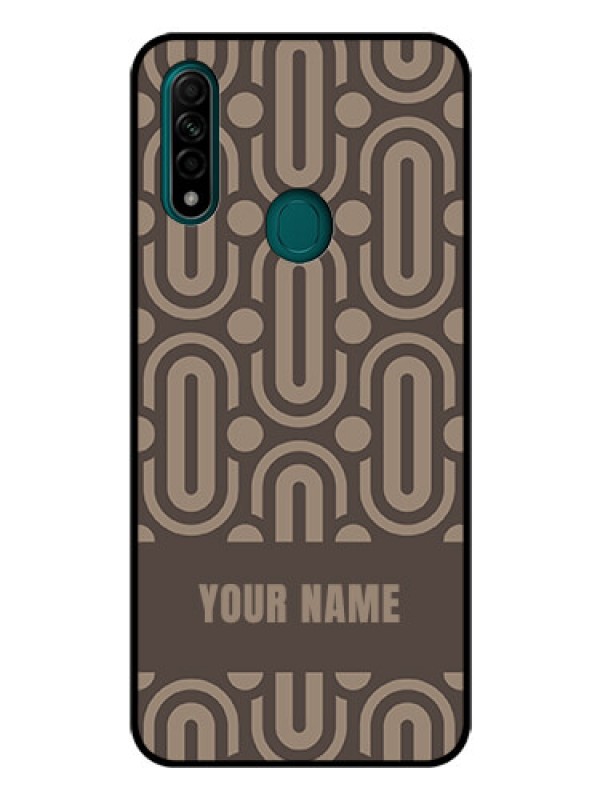 Custom Oppo A31 Custom Glass Phone Case - Captivating Zero Pattern Design