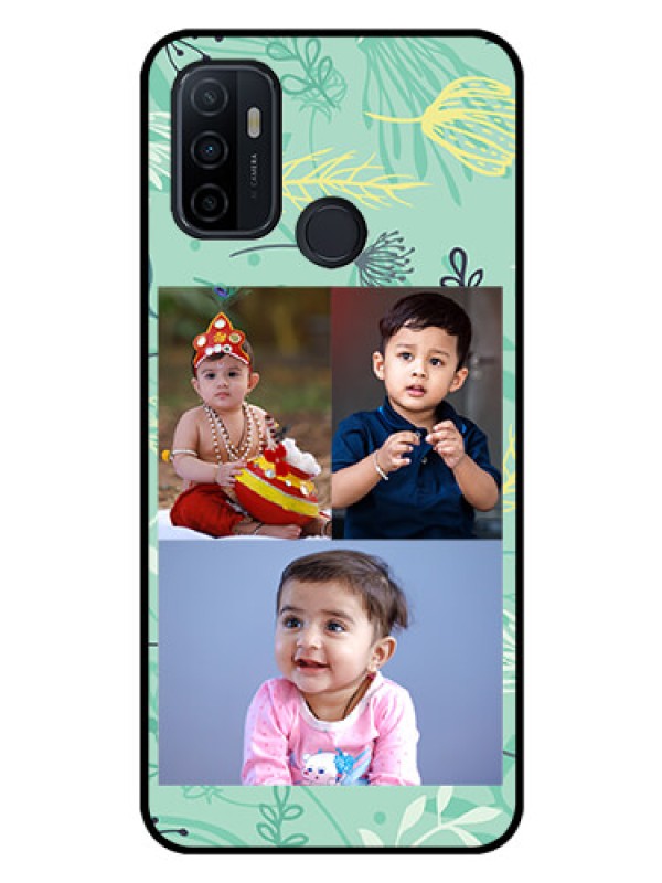 Custom Oppo A33 2020 Photo Printing on Glass Case  - Forever Family Design 