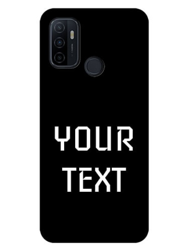 Custom Oppo A33 2020 Your Name on Glass Phone Case