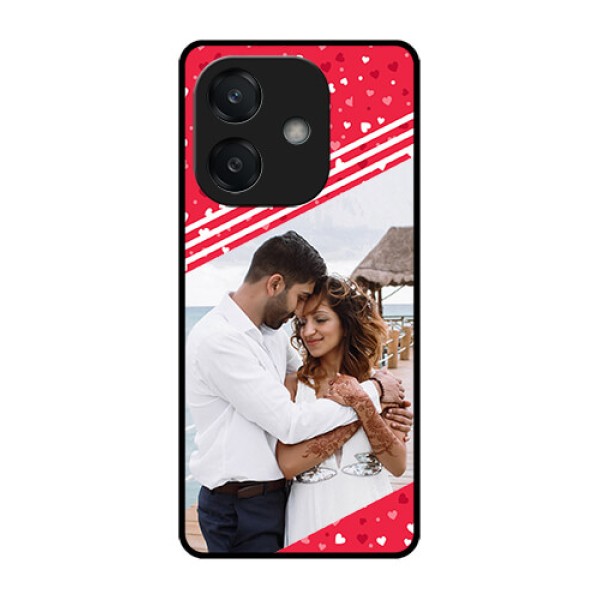 Oppo A3X 4G Custom Glass Phone CaseValentines Gift Design Oppo A3X 4G Custom Glass Phone CaseValentines Gift Design