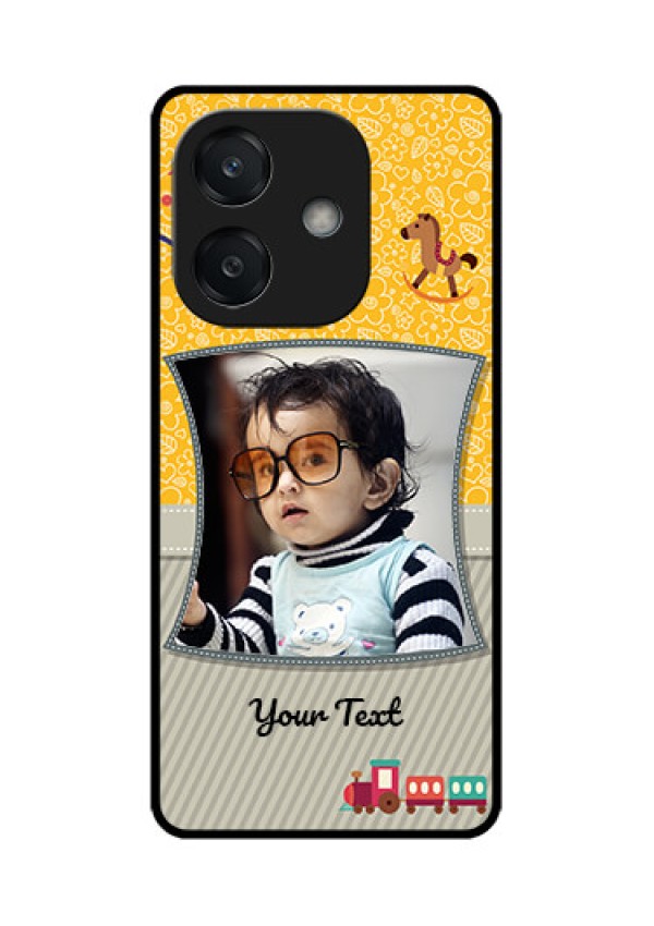 Oppo A3X 4G Custom Glass Phone CaseBaby Picture Upload Design