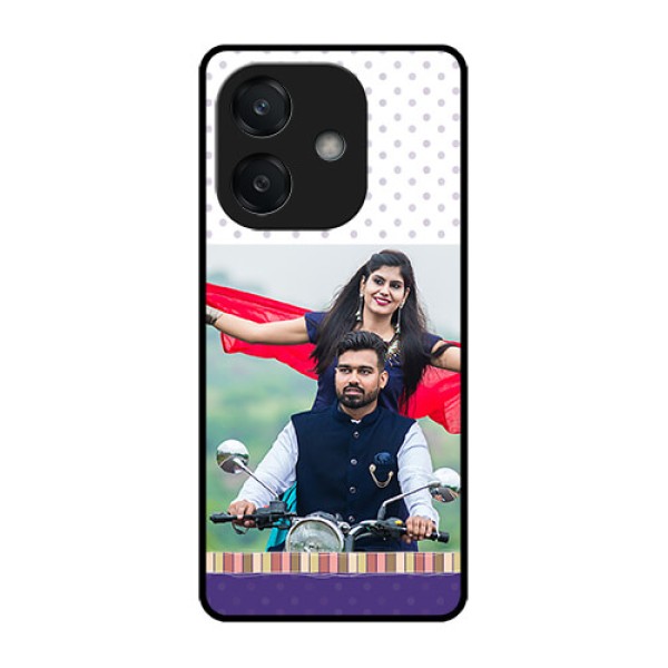 Oppo A3X 4G Custom Glass Phone CaseCute Family Design