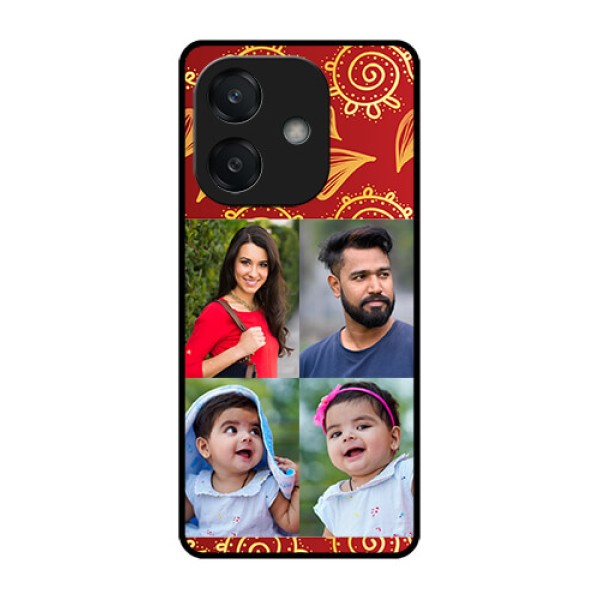 Oppo A3X 4G Custom Glass Phone Case4 Image Traditional Design
