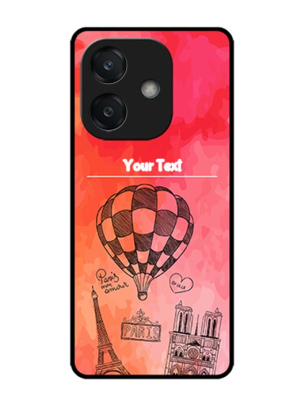 Custom Oppo A3X 4G Custom Glass Phone CaseParis Theme Design