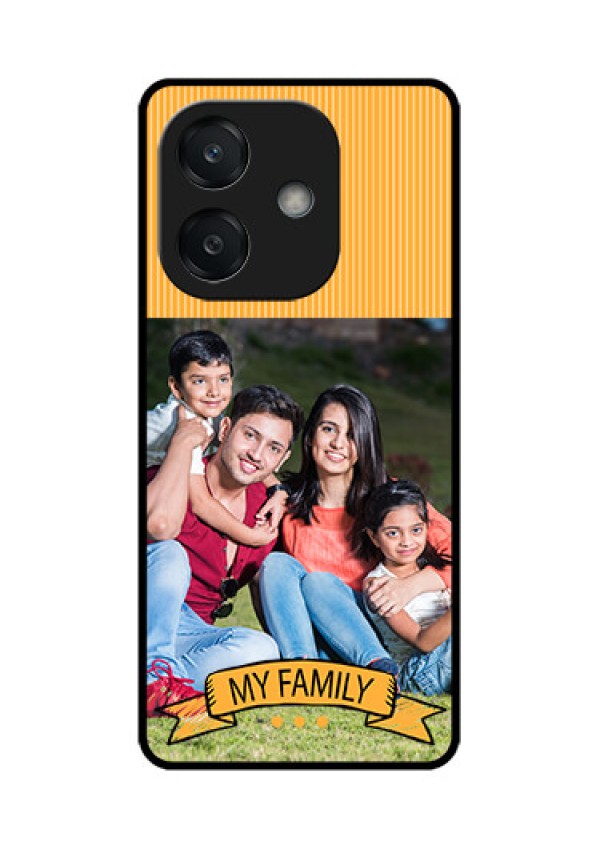 Oppo A3X 4G Custom Glass Phone CaseMy Family Design