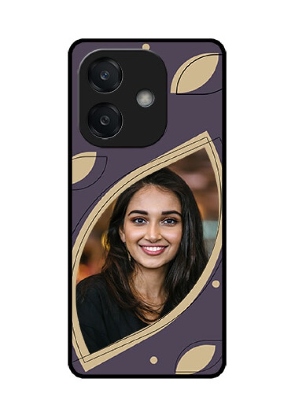 Oppo A3X 4G Custom Glass Phone CaseFalling Leaf Design