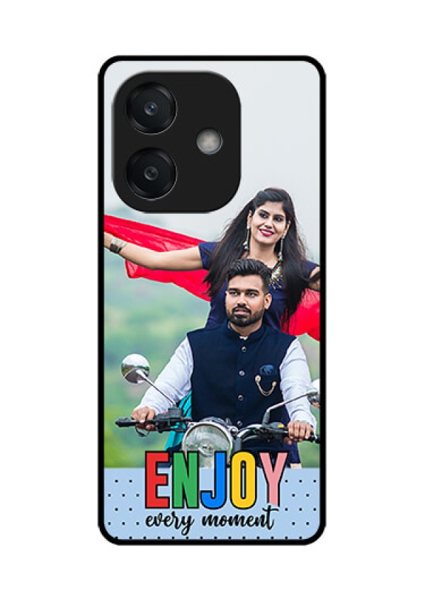 Oppo A3X 4G Custom Glass Phone CaseEnjoy Every Moment Design