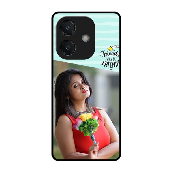 Oppo A3X 5G Custom Glass Phone CaseFriends Picture Icon Design Oppo A3X 5G Custom Glass Phone CaseFriends Picture Icon Design