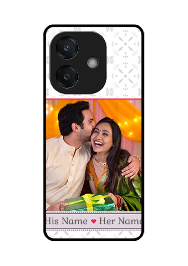 Oppo A3X 5G Custom Glass Phone CaseWith Photo And Ethnic Design