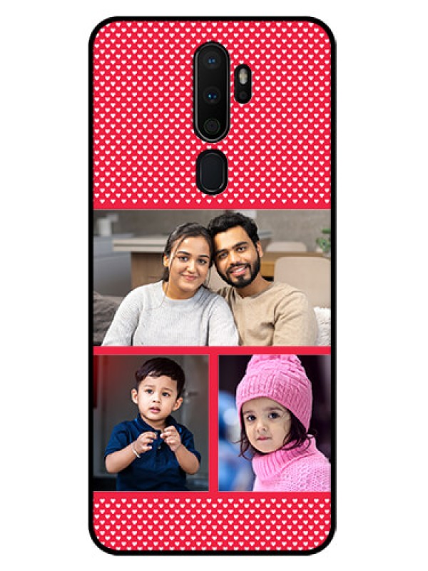 Custom Oppo A5 2020 Personalized Glass Phone Case  - Bulk Pic Upload Design