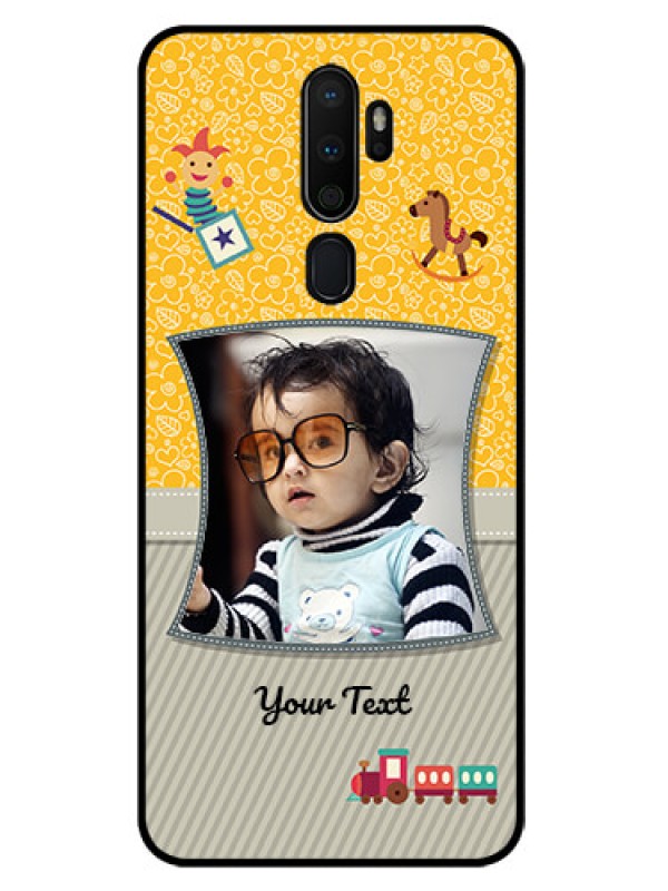 Custom Oppo A5 2020 Personalized Glass Phone Case  - Baby Picture Upload Design