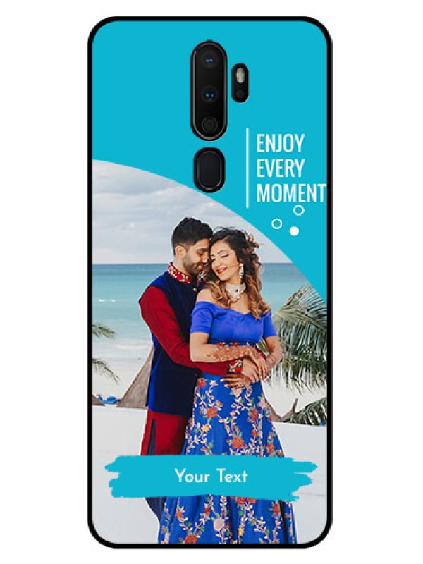 Custom Oppo A5 2020 Custom Glass Mobile Case  - Happy Moment Design