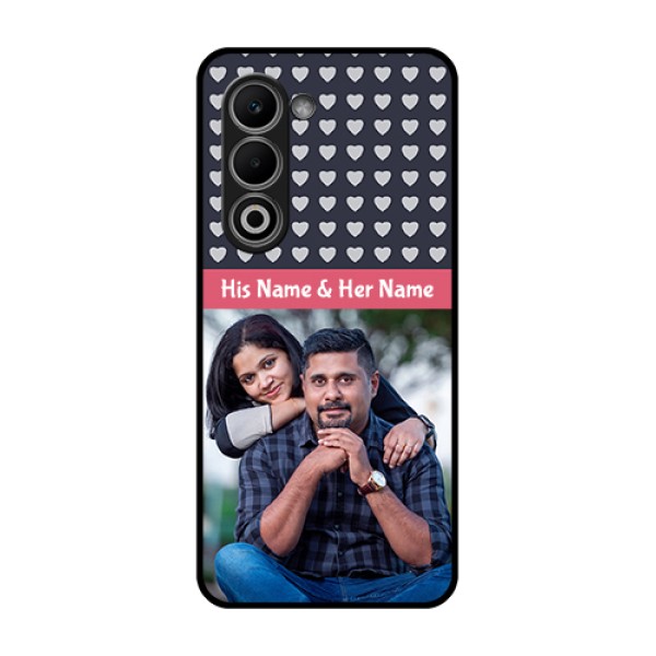 Oppo A5 5G Custom Glass Phone Case - Love Symbols Design
