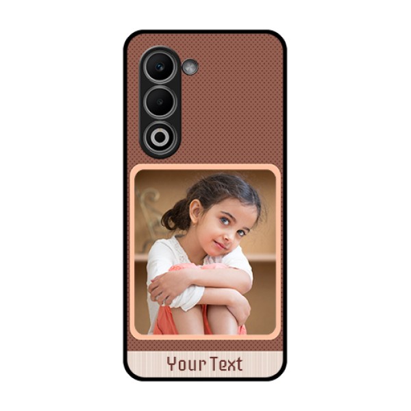 Oppo A5 5G Custom Glass Phone Case - Simple Pic Upload Design