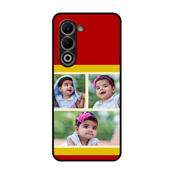 Oppo A5 5G Custom Glass Phone Case - Multiple Pic Upload Design