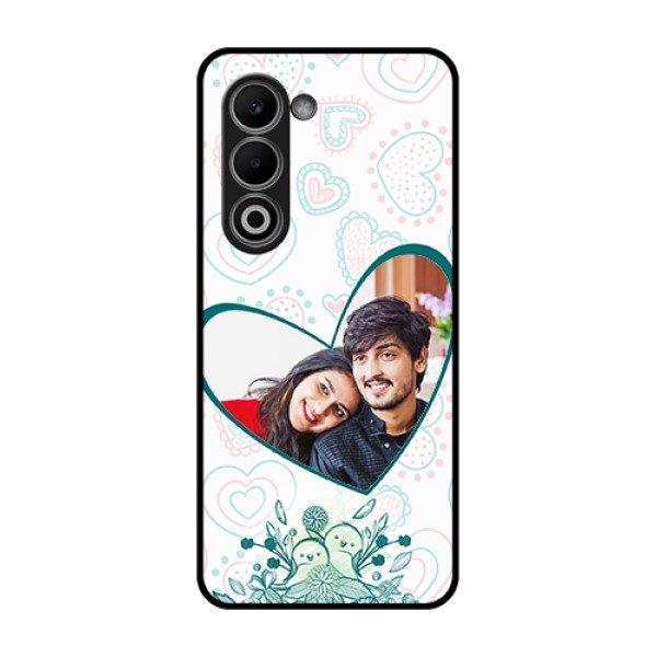 Oppo A5 5G Custom Glass Phone Case - Premium Couple Design