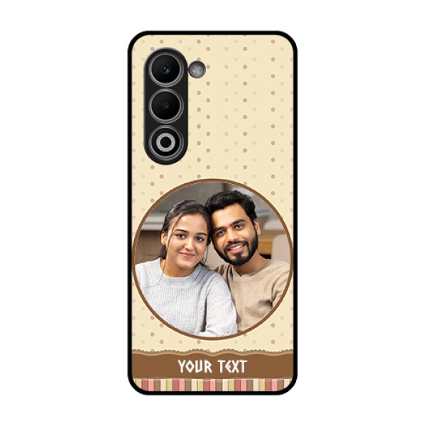 Oppo A5 5G Custom Glass Phone Case - Brown Dotted Mobile Case Design Oppo A5 5G Custom Glass Phone Case - Brown Dotted Mobile Case Design