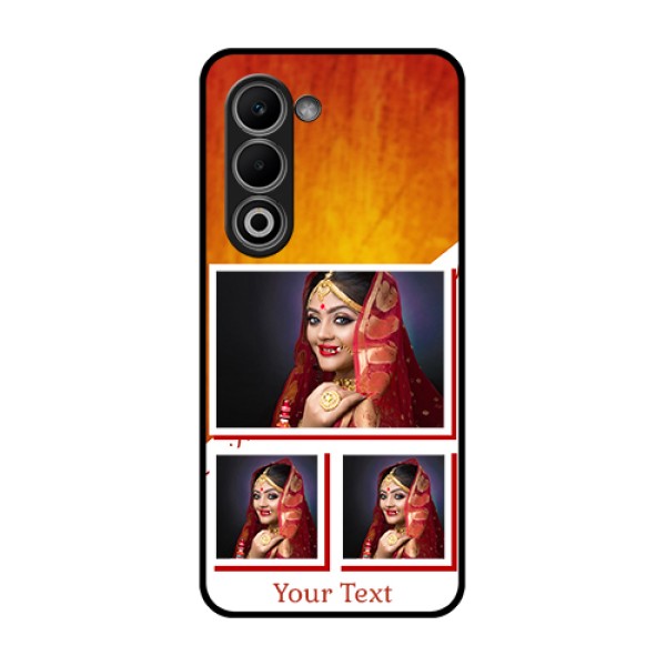 Oppo A5 5G Custom Glass Phone Case - Wedding Memories Design