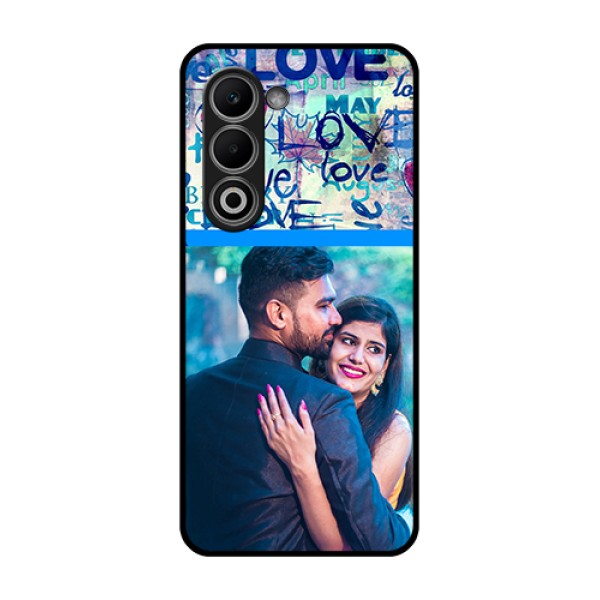 Oppo A5 5G Custom Glass Phone Case - Colorful Love Design