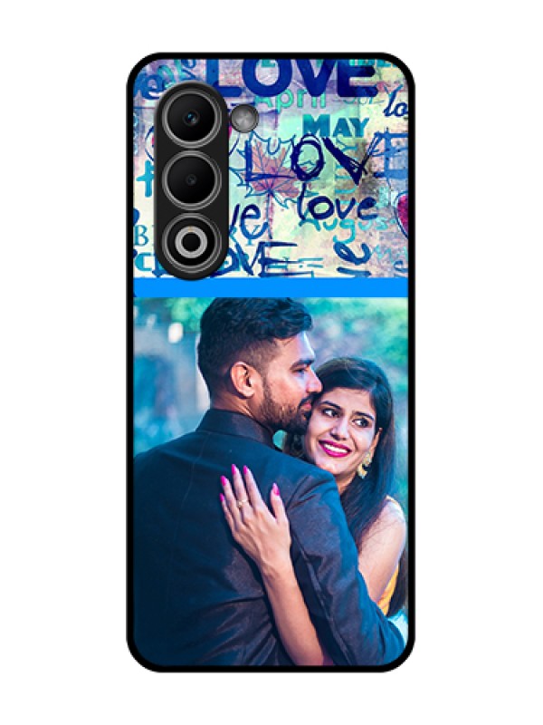 Custom Oppo A5 5G Custom Glass Phone Case - Colorful Love Design