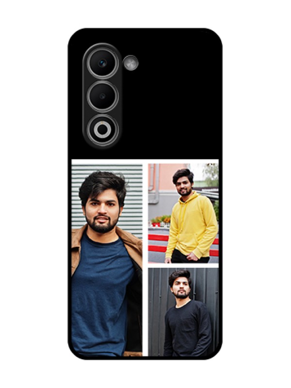 Custom Oppo A5 5G Custom Glass Phone Case - Upload Multiple Picture Design