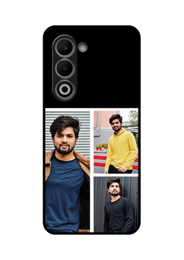 Oppo A5 5G Custom Glass Phone Case - Upload Multiple Picture Design