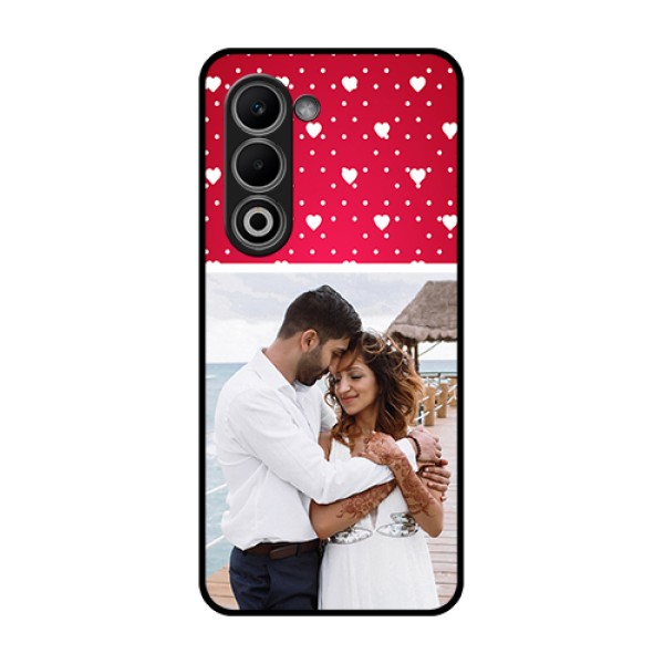 Oppo A5 5G Custom Glass Phone Case - Hearts Mobile Case Design Oppo A5 5G Custom Glass Phone Case - Hearts Mobile Case Design